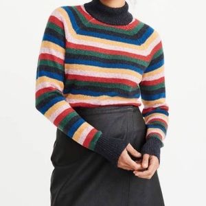 Abercrombie Holiday Striped Sweater